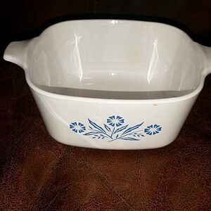 Corning ware blue flower vintage